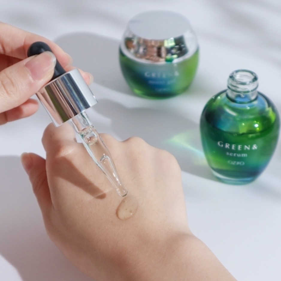 風靡日本的自然美「純素保養」!體驗OZIO GREEN&水氧系列兩步驟找回亮白發光肌