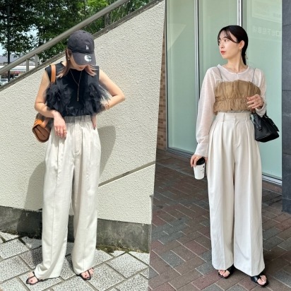 2024夏日必學日系質感穿搭!以「白褲」混搭出4種高級時髦度