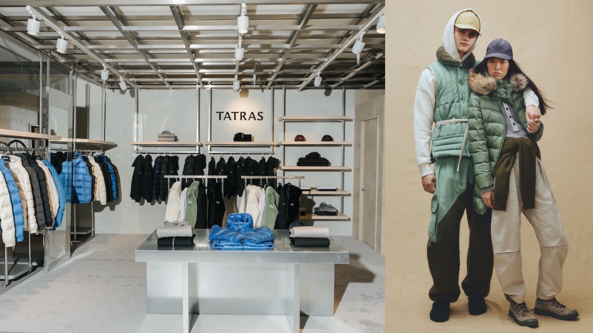 日本人瘋買的羽絨品牌《TATRAS》 首次登台快閃店開幕！新光三越 A9 快閃21 天