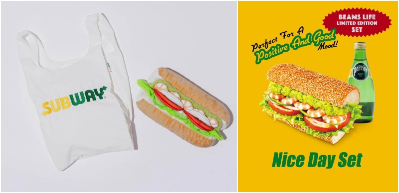 BEAMS DESIGN × SUBWAY 超萌聯名登場！蝦蝦酪梨抱枕&購物袋限量預購中