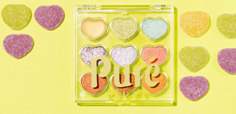 Pure水果軟糖華麗變身！令人怦然心動的閃亮彩妝盤讓你眼妝更加耀眼