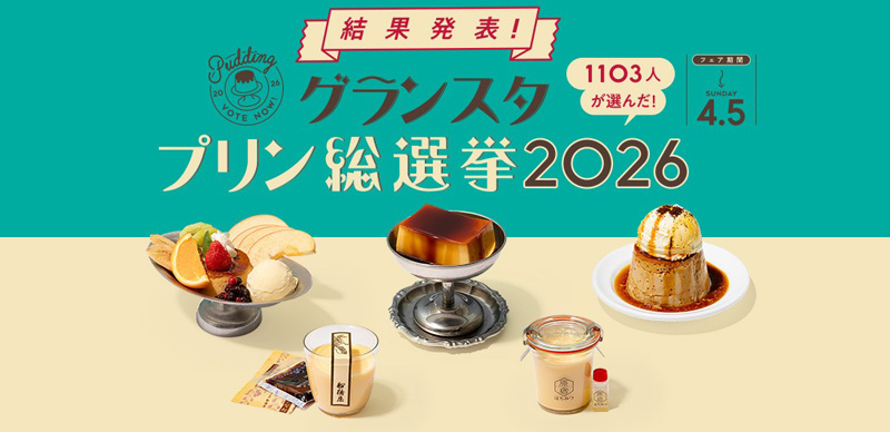 2026年東京車 GRANSTA 布丁總選舉結果發表！人氣 TOP5 一次介紹給大家