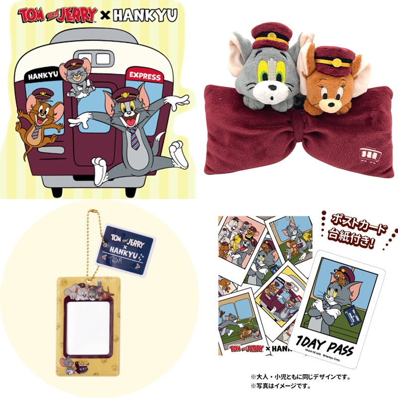 阪急電車×湯姆與傑利鼠期間限定列車神戶、寶塚、京都開跑！超可愛周邊等你來收集