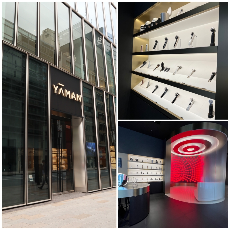 日本最強美容家電品牌「YA-MAN」銀座旗艦店必逛!親自體驗家用美容儀的威力