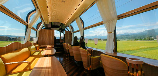 日本最美景觀列車「雪月花」讓你體驗充滿新瀉美食與美景的極上之旅！