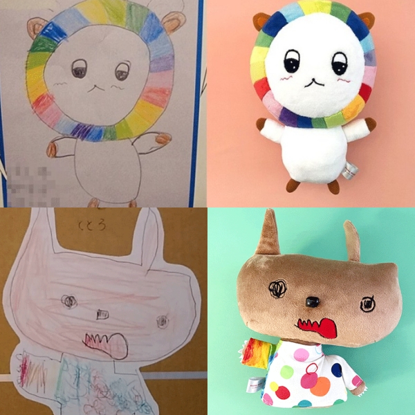 讓小朋友的塗鴉實體化成超精緻的手工娃娃！ESORA WORKS讓童心無限延長 療癒禮物新選擇