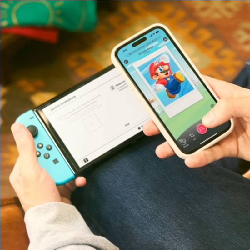 instax mini Link×超級瑪利歐聯名款！隨手印出Switch遊戲中的喜愛場景