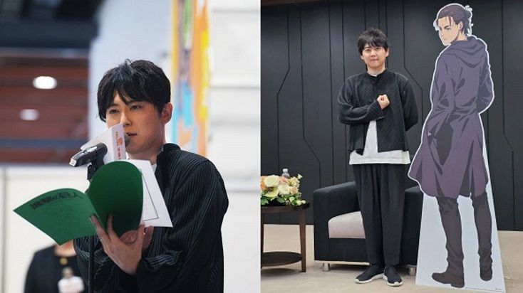 動畫《進擊的巨人》聲優梶裕貴漫博超寵粉!「萊納你坐啊」、「獻出心臟」與大家自拍有求必應!
