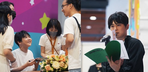 動畫《進擊的巨人》聲優梶裕貴漫博超寵粉！「萊納你坐啊」、「獻出心臟」與大家自拍有求必應！