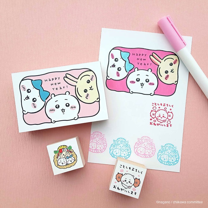 【文具速報】 吉伊卡哇蛇年印章組幫你打造最獨特賀年卡！板擦造型橡皮擦太可愛