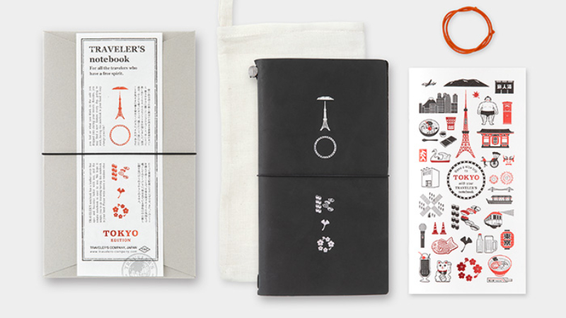 跟著超美的 TRAVELER’S notebook「東京限定版」一起來趟深度之旅,紀錄下每一個美好時刻!