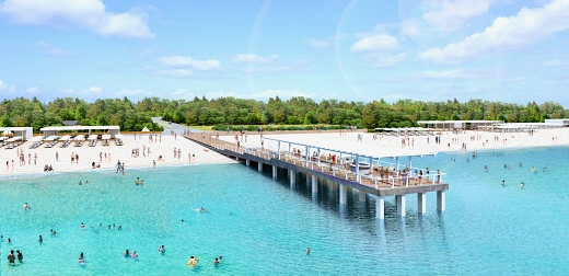 千葉最新觀海景點「The SUNSET Pier & Café」 開幕！海中棧橋、豪華露營、BBQ在稻毛海濱公園一次享受