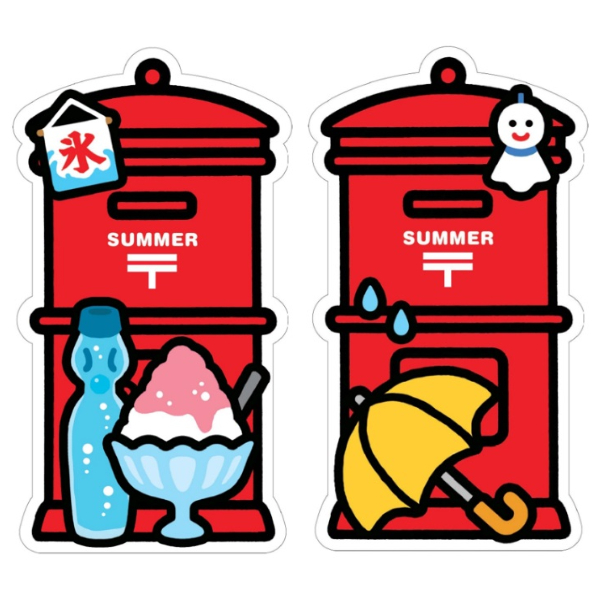 2023 日本郵局最新情報夏季郵筒明信片發售!晴天娃娃、刨冰款超可愛