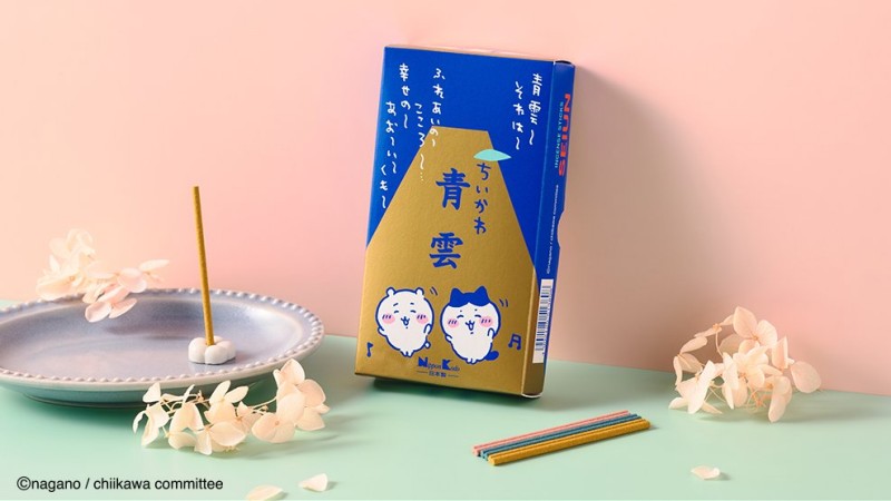 日本經典「青雲」線香 × 吉伊卡哇可愛登場!日本粉絲敲碗已久的夢幻聯名終於實現