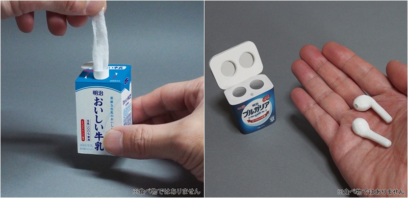 日本明治×藝術家「ミチル」超狂合作！把「明治おいしい牛乳」變成修正帶