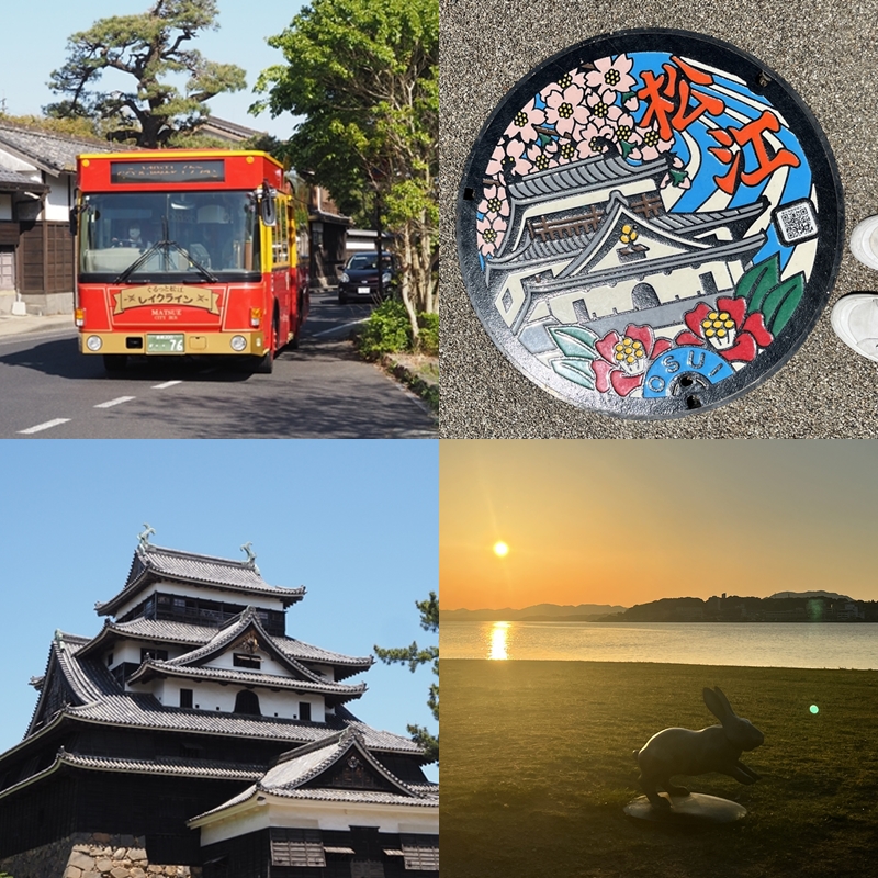 島根旅遊超方便的松江「LAKE LINE」公車一日券教學,讓你一天玩遍松江城&穴道湖周邊景點