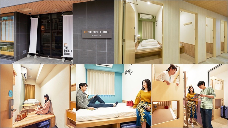 不到3000日圓就能入住京都精華區!膠囊以上飯店未滿,新型態日本住宿「THE POCKET HOTEL京都」