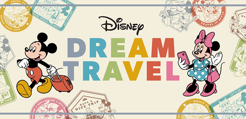 日本郵局 x 迪士尼「Disney Dream Travel」系列商品，與米奇米妮一起環遊日本