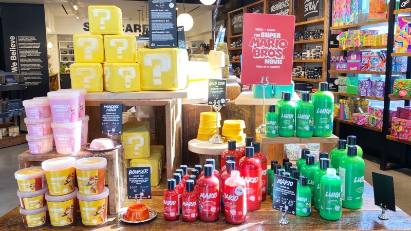 LUSH x 超級瑪利歐兄弟大電影!限定聯名商品每種都可愛到想全包!