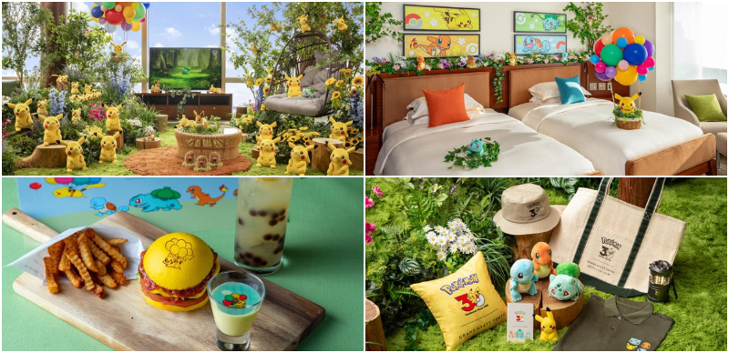 日本東京君悅飯店推出「寶可夢主題住宿房」！超過30隻皮卡丘陪你入住超高級總統套房