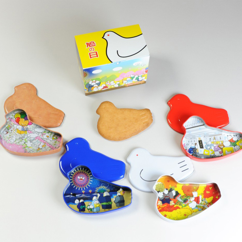 鎌倉豐島屋鴿子奶油餅乾狂粉必搶!8月10日一日限定四款「單片攜帶專用鐵盒」可愛至極