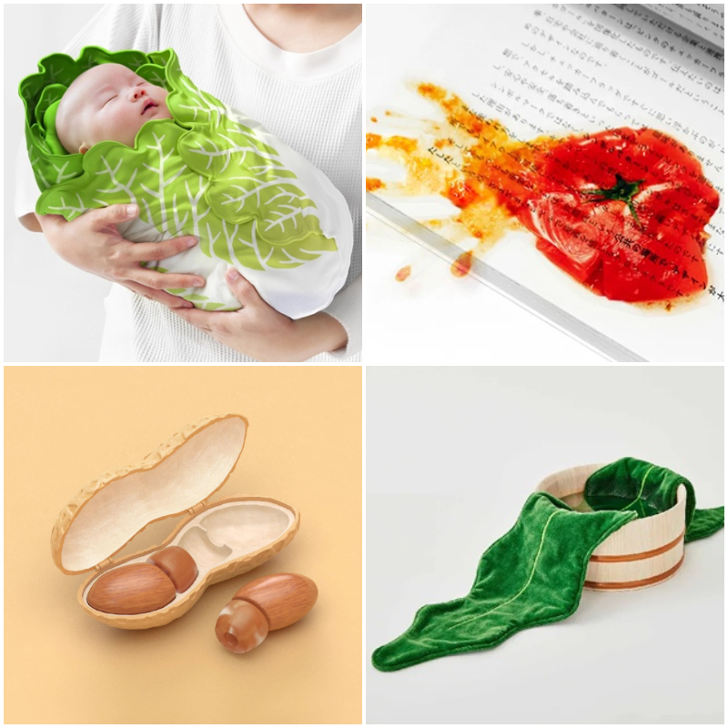 花生變成藍芽無線耳機也太可愛！日本「Super Market KAKAMU」推出的創意超市小物