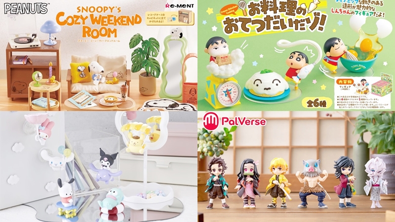 【盒玩速報】日本5月最新盒玩!和蠟筆小新一起動手做料理