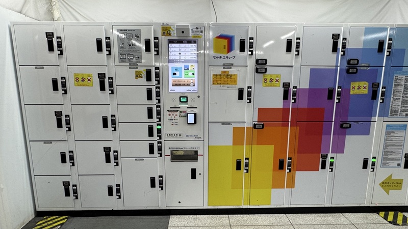 行李丟置物櫃就能送飯店？多功能置物櫃「Multi-e-Cube」預約、寄放、取貨、寄送功能一次看