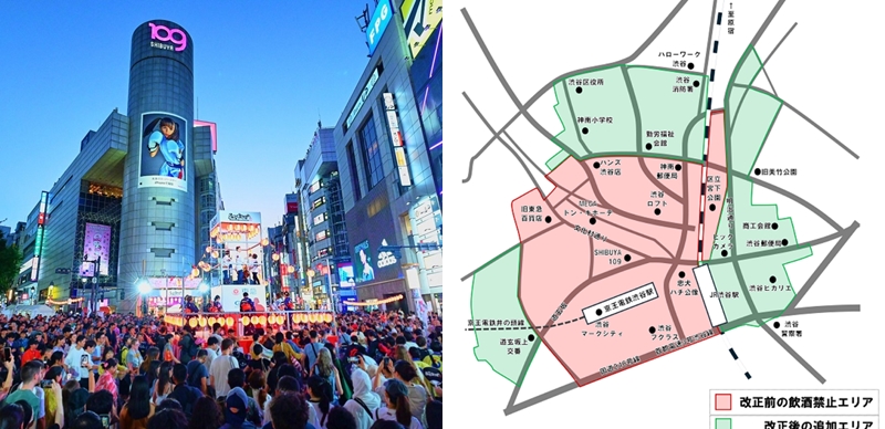 日本澀谷10月開始禁止路上飲酒，澀谷、新宿站周邊全新禁酒規定小心別犯囉！