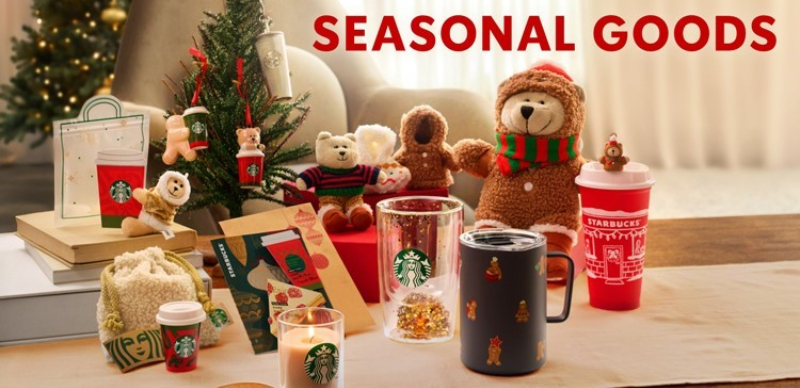日本星巴克聖誕季商品開跑，第一彈用聖誕經典薑餅人進入歡慶氣氛