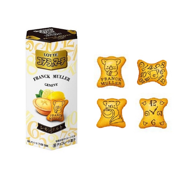 小熊餅乾×Franck Muller聯名合作！超可愛數字包裝與24種餅乾圖案