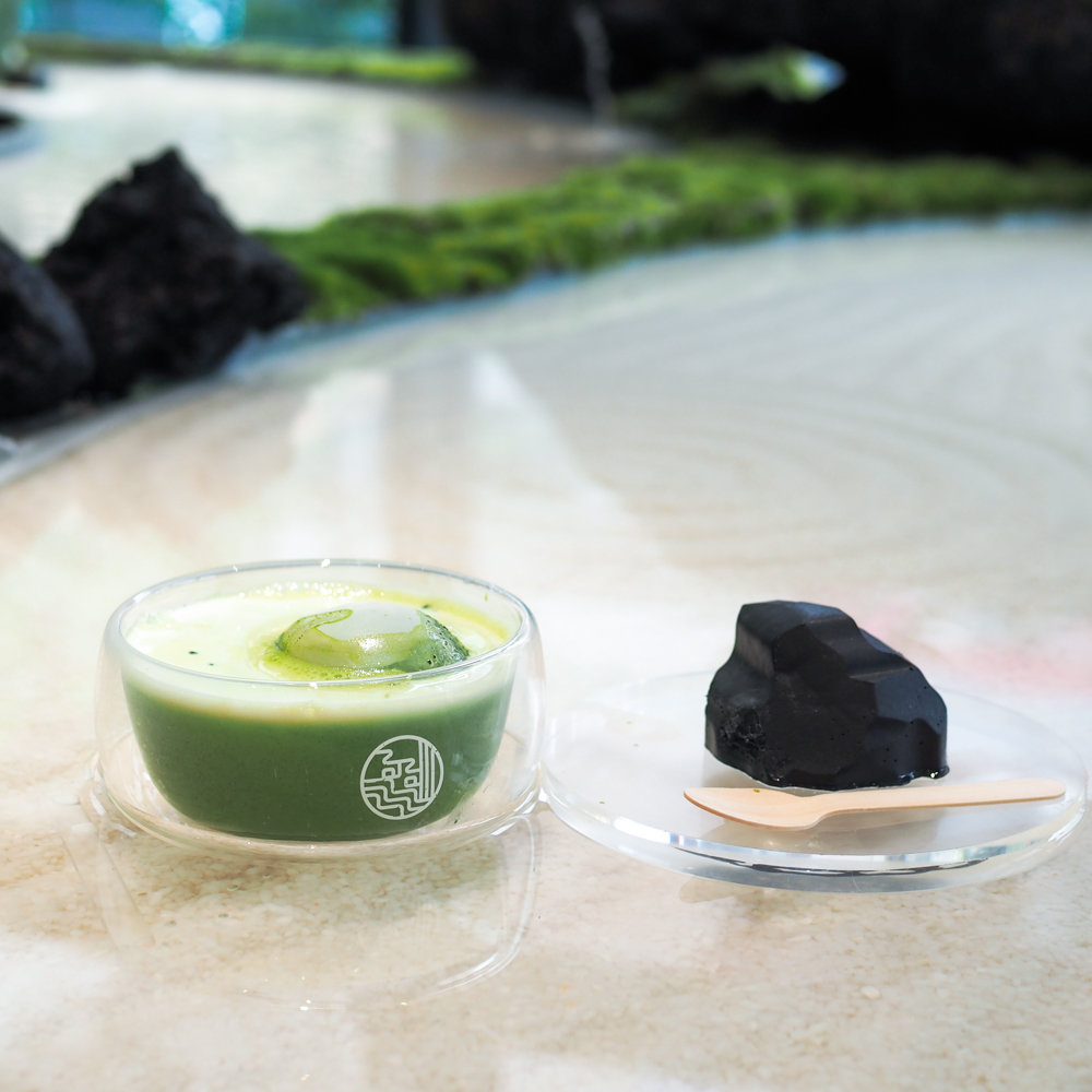 漂在水上的日式甜點!東京流水咖啡廳「RURU SHIBUYA」,在澀谷也能感受日式庭園的清幽