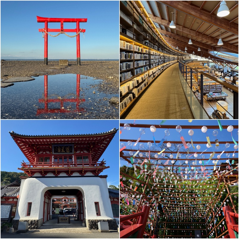 佐賀四天三夜深度自駕旅：海中鳥居、最美圖書館、美肌溫泉與螃蟹宴席