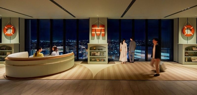星野集團公寓式飯店「OMO5橫濱馬車道」2026年1月開幕，360°全景視野眺望橫濱夜景