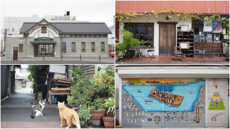 日本松山三津站一日遊！安靜又迷人的文青小漁村