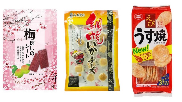 日本好吃零食十選!烤墨魚起司、薄燒仙貝、醋漬昆布脆條超涮嘴讓你一口接一口停不下來