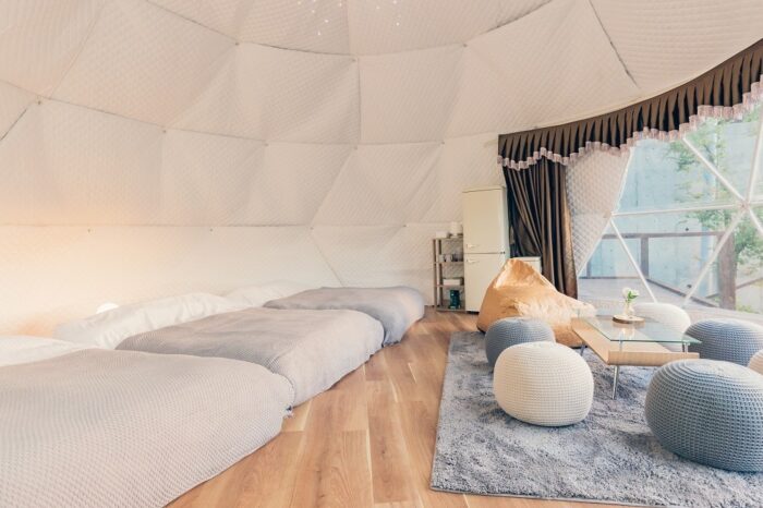 日本各地豪華露營場地5選1