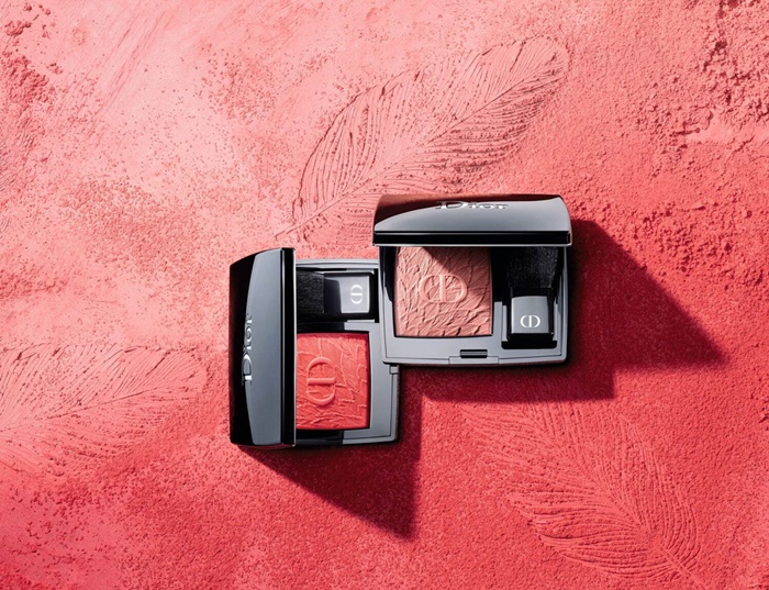 DIOR藍星訂製腮紅盤羽毛派對限量版