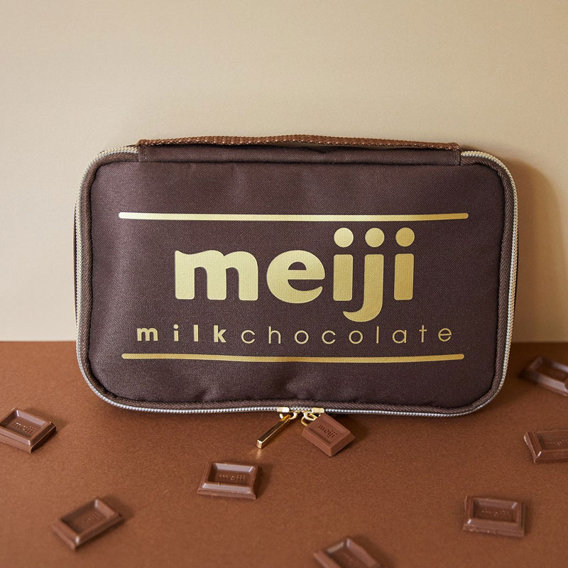 明治牛奶巧克力收納包正面