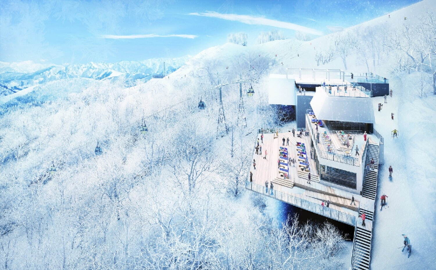 北海道_星野渡假村TOMAMU_霧冰露台_全景