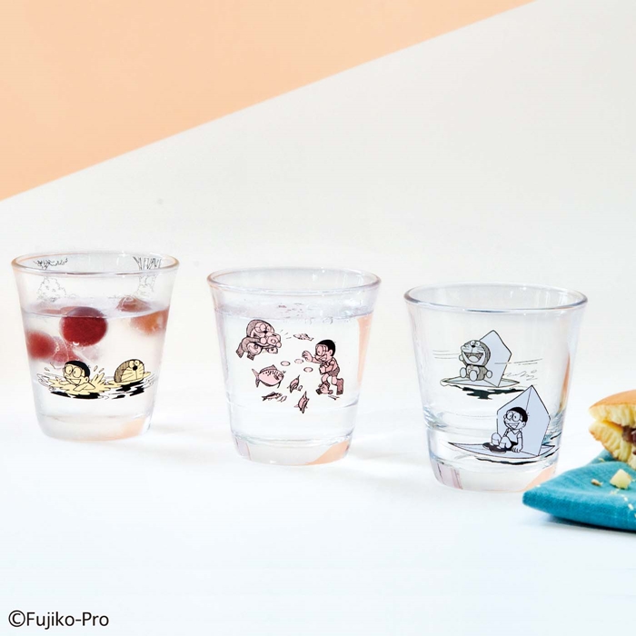 哆啦A夢 水杯組