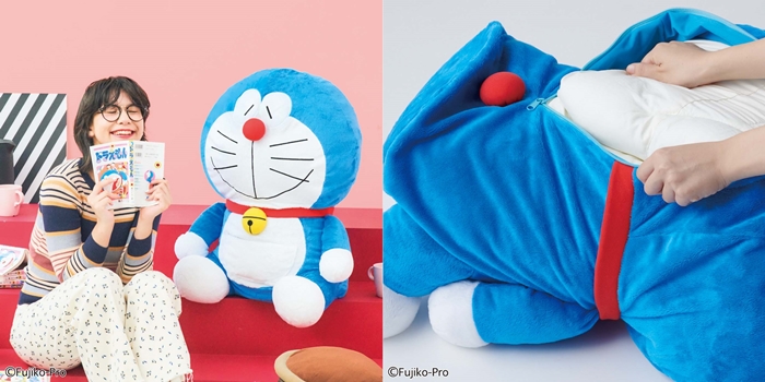 哆啦A夢 棉被玩偶