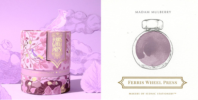 蔦屋_FERRIS WHEEL PRESS_加拿大_墨水_2021_春季墨水_Morningside Collection_Madam Mulberry_桑椹