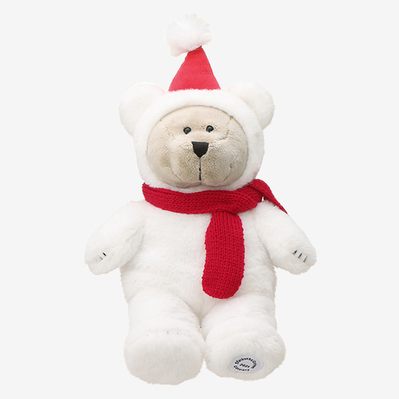 星巴克_2021聖誕節_北極熊玩偶