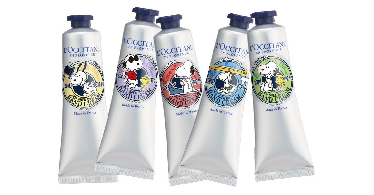 L'OCCITANE_snoopy_歐舒丹_史努比_SHEA_護手霜