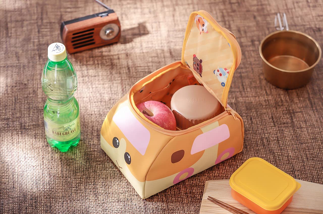 天竺鼠車車造型收納包當午餐袋