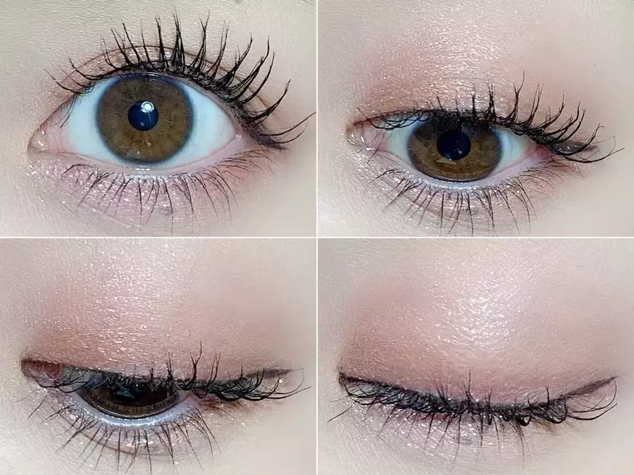 上下睫毛都夾翹