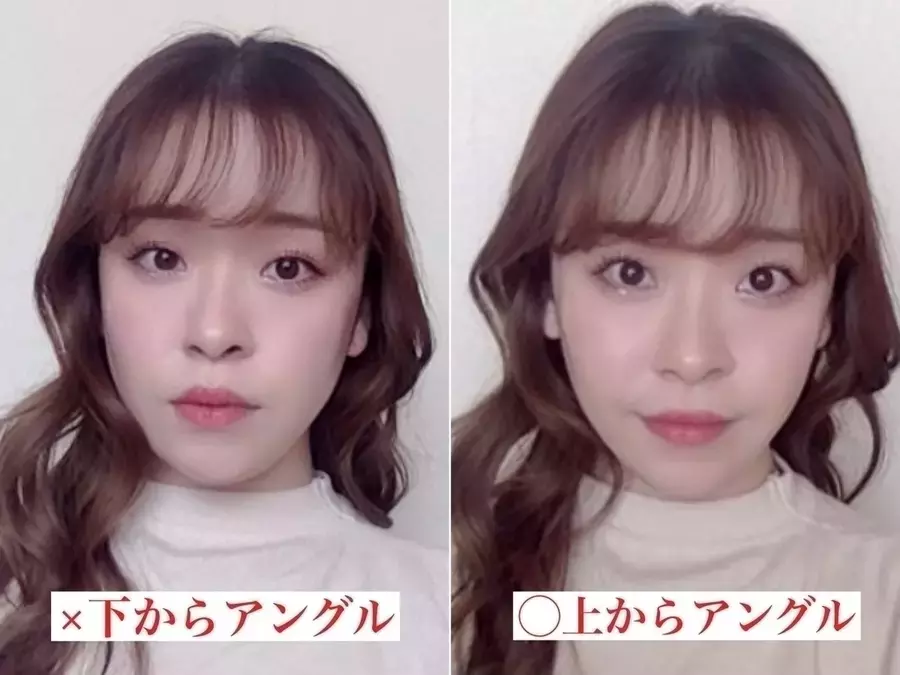 遠距視訊會議應避免鏡頭仰角