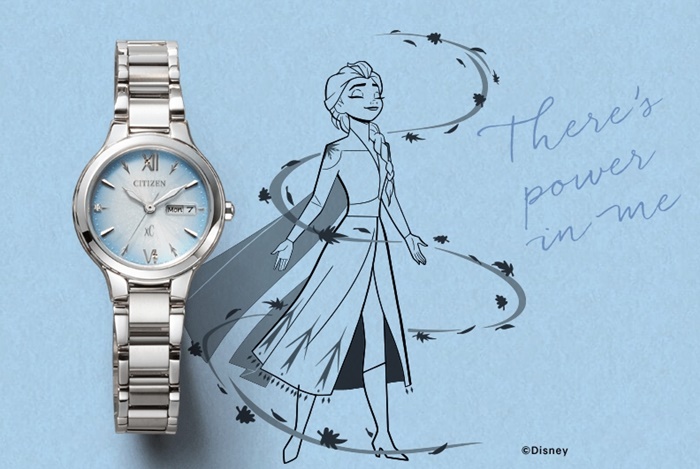 迪士尼CITIZEN聯名錶 冰雪奇緣