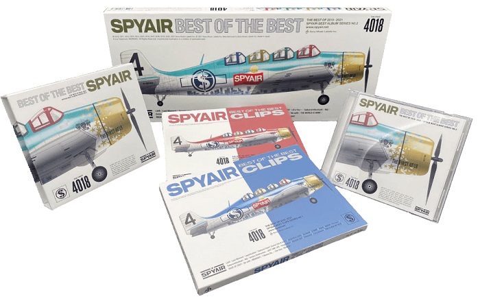 Spyair精選輯 Best Of The Best 網羅出道11年間的代表作與獨立樂團時期歌曲 Japaholic